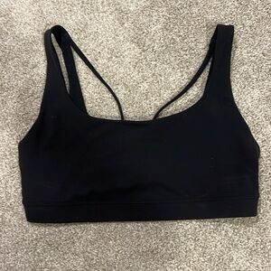 Athleta black sports bra